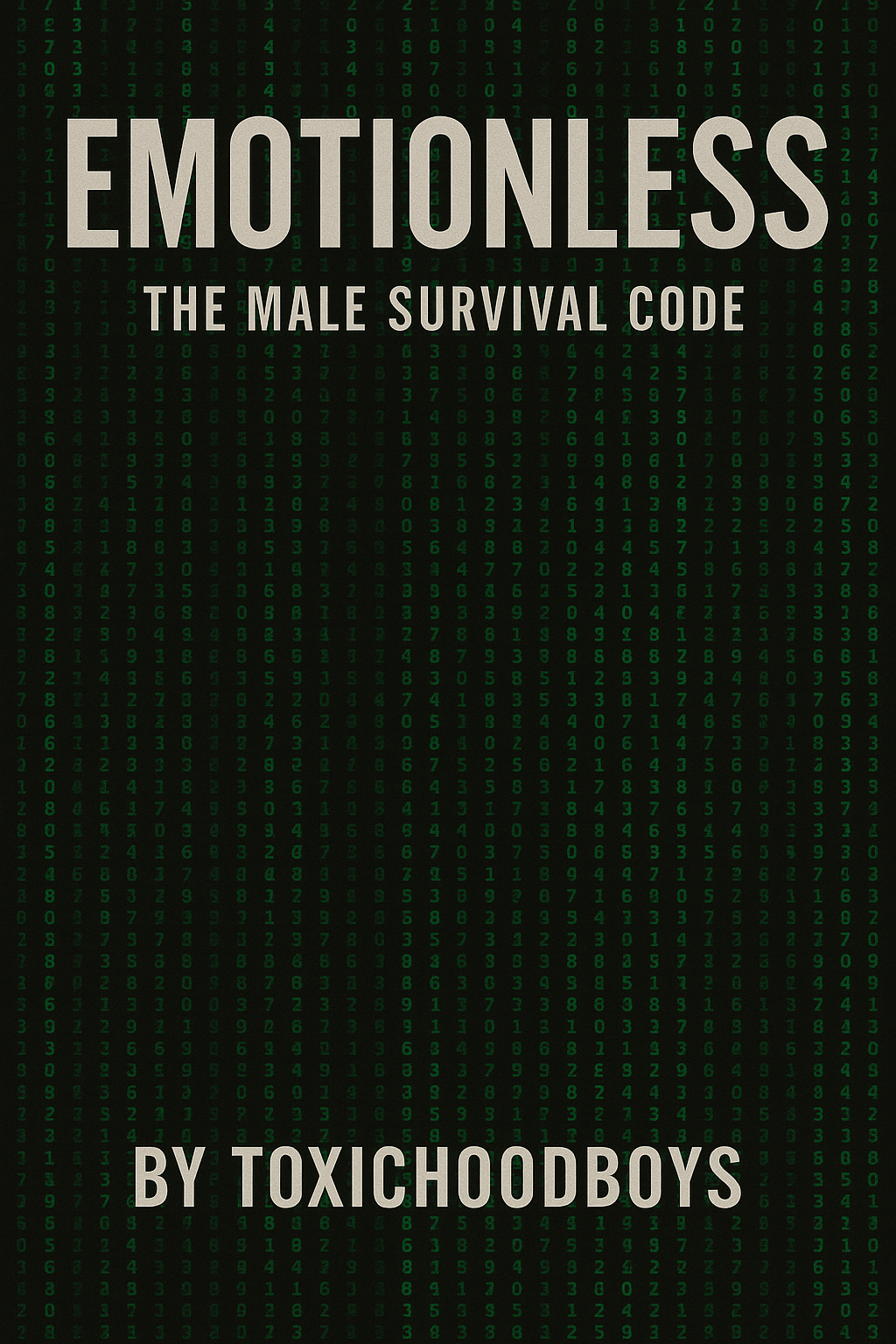 EMOTIONLESS - The Male Survival Code (PDF) eBook